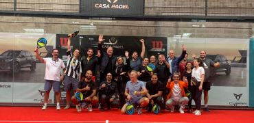 Photographie des participants au Data Padel Trophy